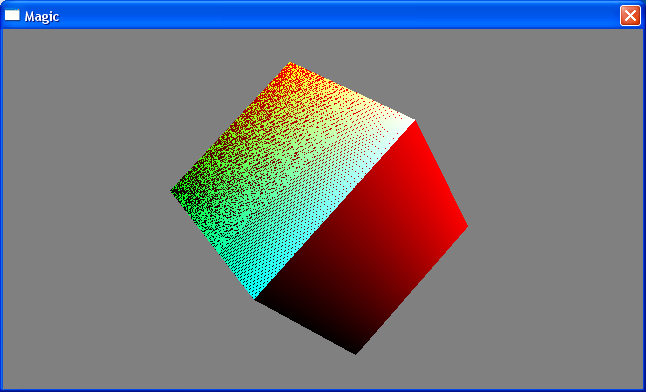 Pressing space makes no visible difference.