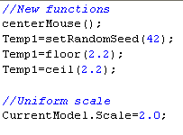new useful functions