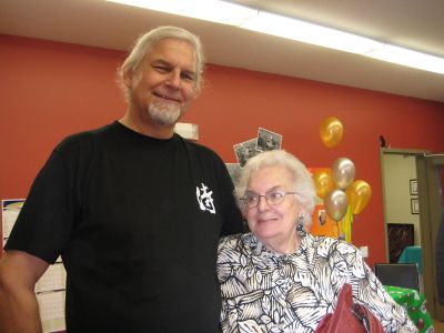 Me and Mom - Her 80th birthday.